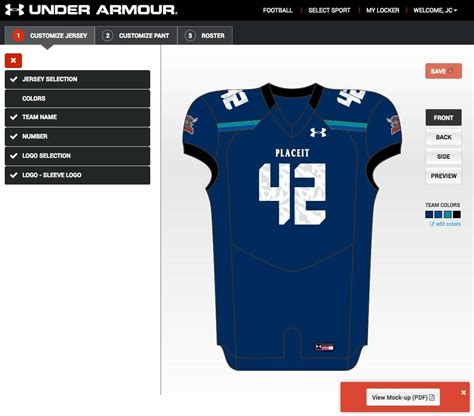 Custom Team Jerseys Maker .